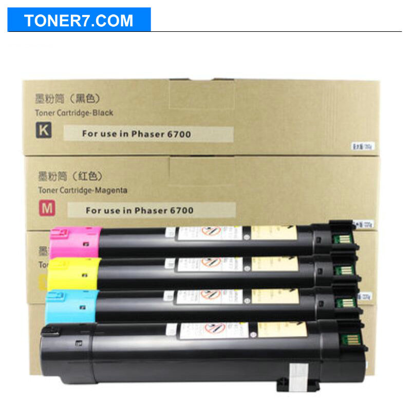4pc/lot new color Toner kit printer toner Compatible for Xerox PHASER 6700N p6700d 6700 108R00974 108R00973 108R00972 108R00971